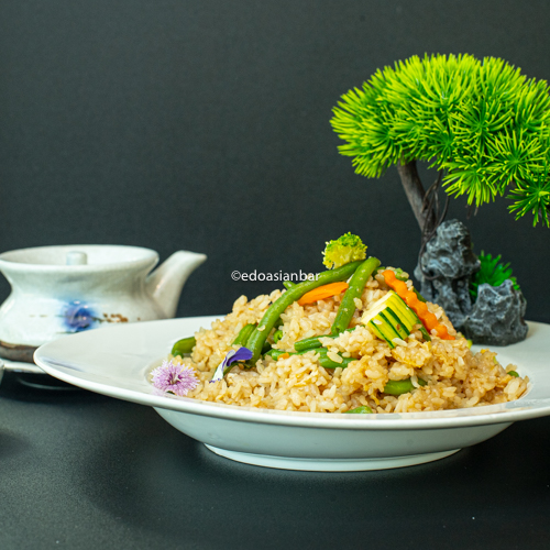 Riz sauté aux légumes